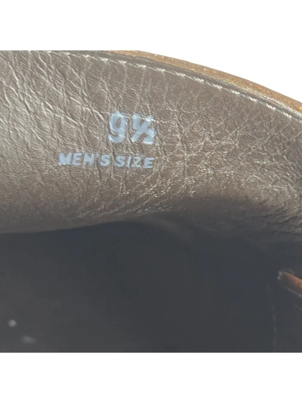 Tods Italy Mens Size 9.5 Light Brown Leather Dress Casual Shoes Penny Loafers - Picture 4 of 11